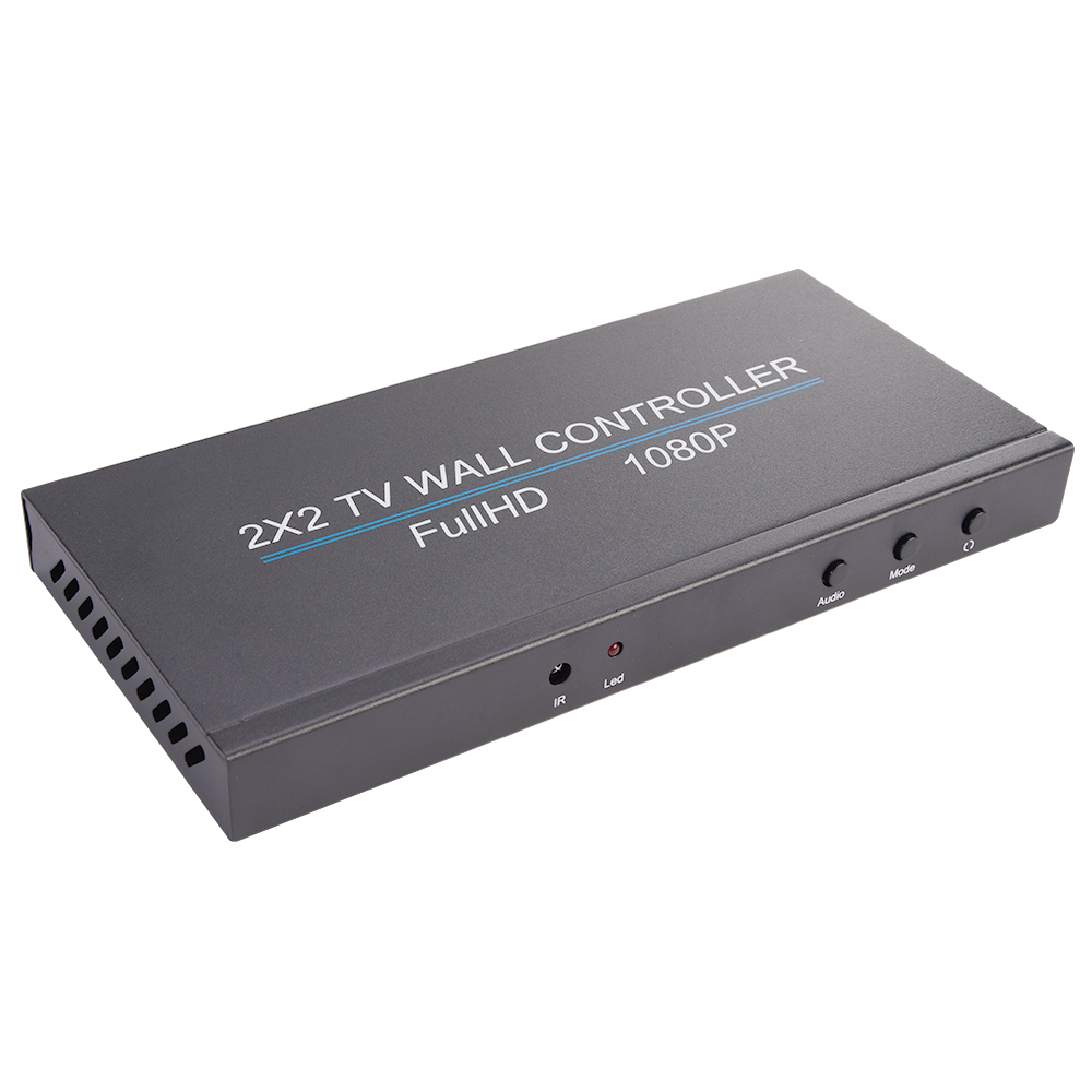 2x2 HDMI Video Wall Controller - 4 Output Splicer For 1080P Display Walls