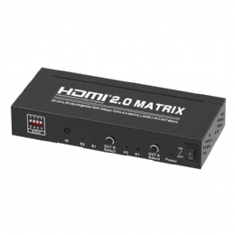 VT-2022E 2x2 HDMI 2.0 Matrix