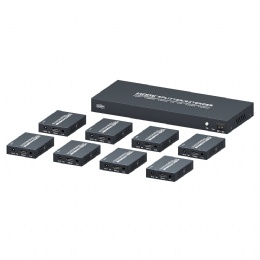 1x8 4K HDMI splitter 60m