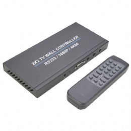 VT-VWUHD1 4K 2x2 Video Wall Controller with RS232